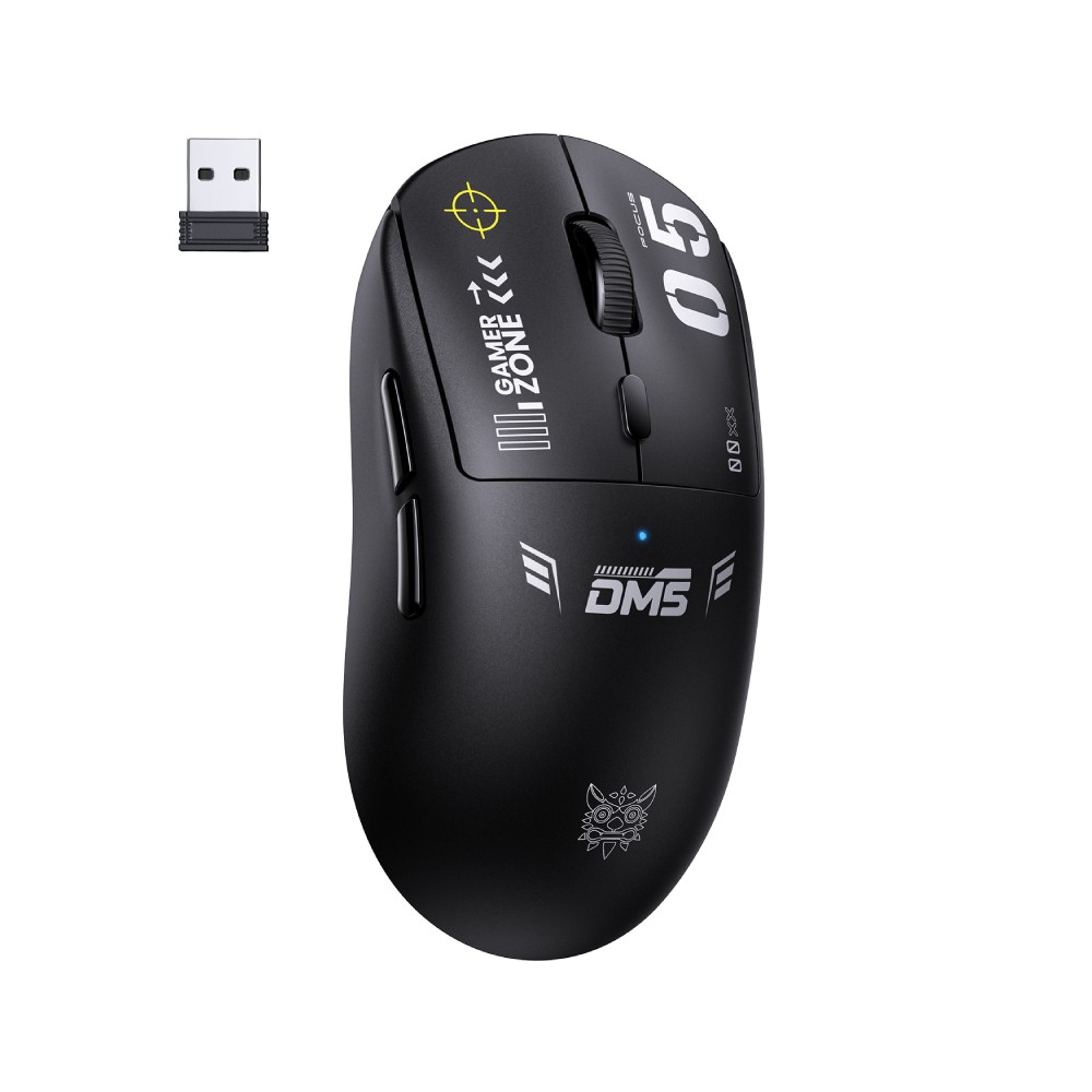 เมาส์เกมมิ่ง Onikuma DM05 Tri-Mode Black