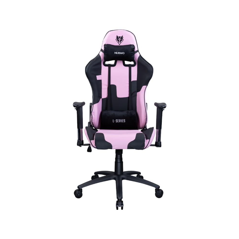 เก้าอี้เกมมิ่ง Nubwo Castor L011 Black/Pink