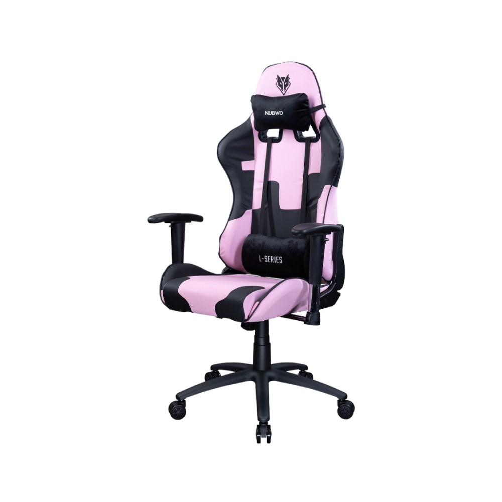 เก้าอี้เกมมิ่ง Nubwo Castor L011 Black/Pink