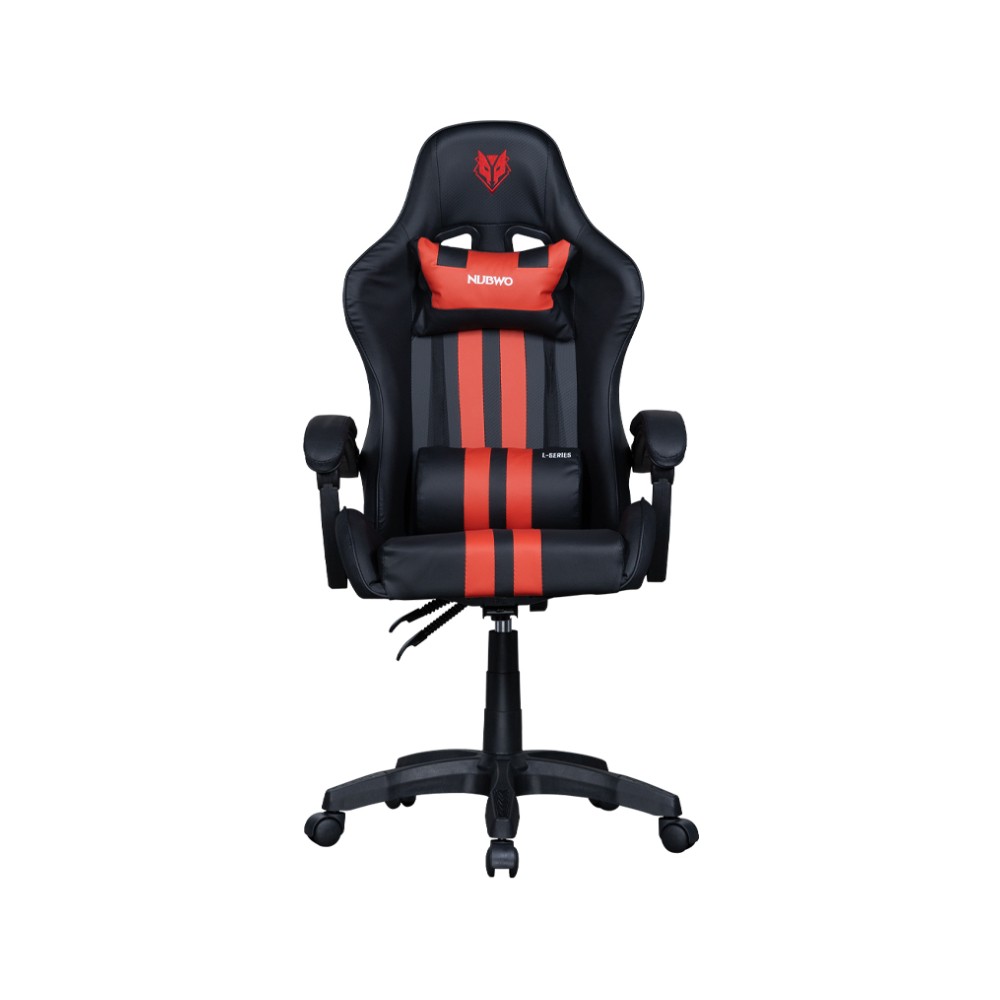 เก้าอี้เกมมิ่ง Nubwo L201 Black/Red