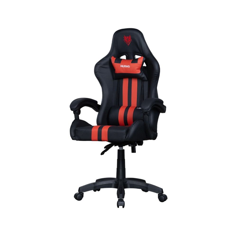 เก้าอี้เกมมิ่ง Nubwo L201 Black/Red