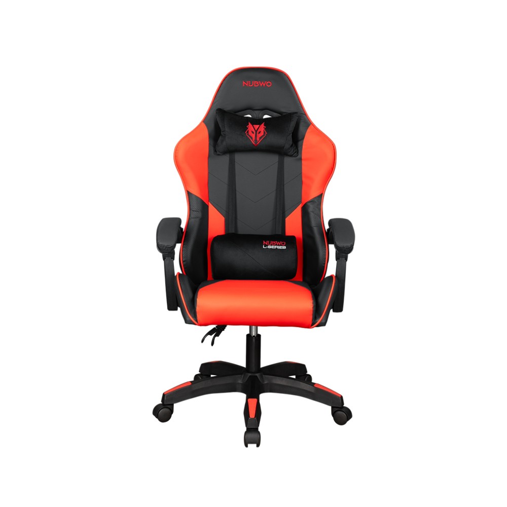 เก้าอี้เกมมิ่ง Nubwo L202 Black/Red