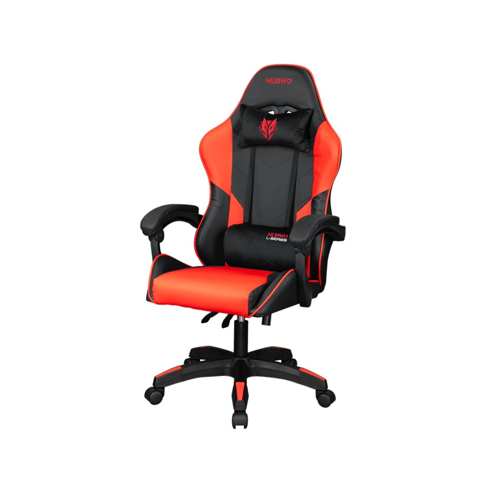 เก้าอี้เกมมิ่ง Nubwo L202 Black/Red