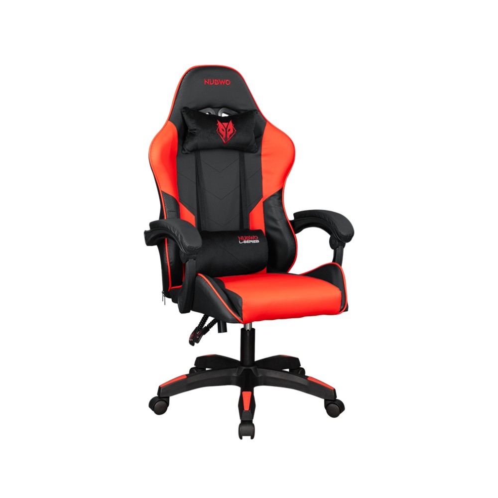เก้าอี้เกมมิ่ง Nubwo L202 Black/Red