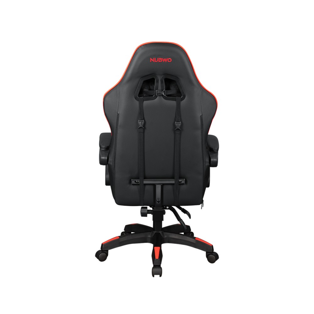 เก้าอี้เกมมิ่ง Nubwo L202 Black/Red
