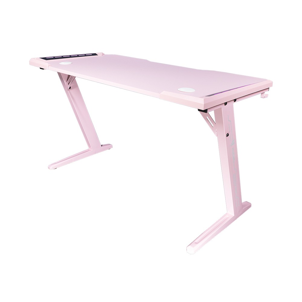 โต๊ะเกมมิ่ง Nubwo E-Sport Durable ND-601 Pink