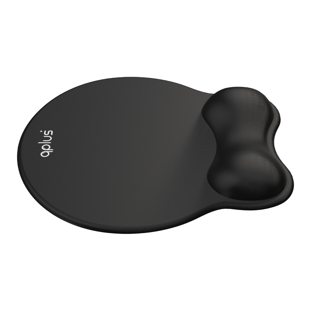 แผ่นรองเมาส์ QPLUS Wrist Guard Mouse Pad MP003 Black