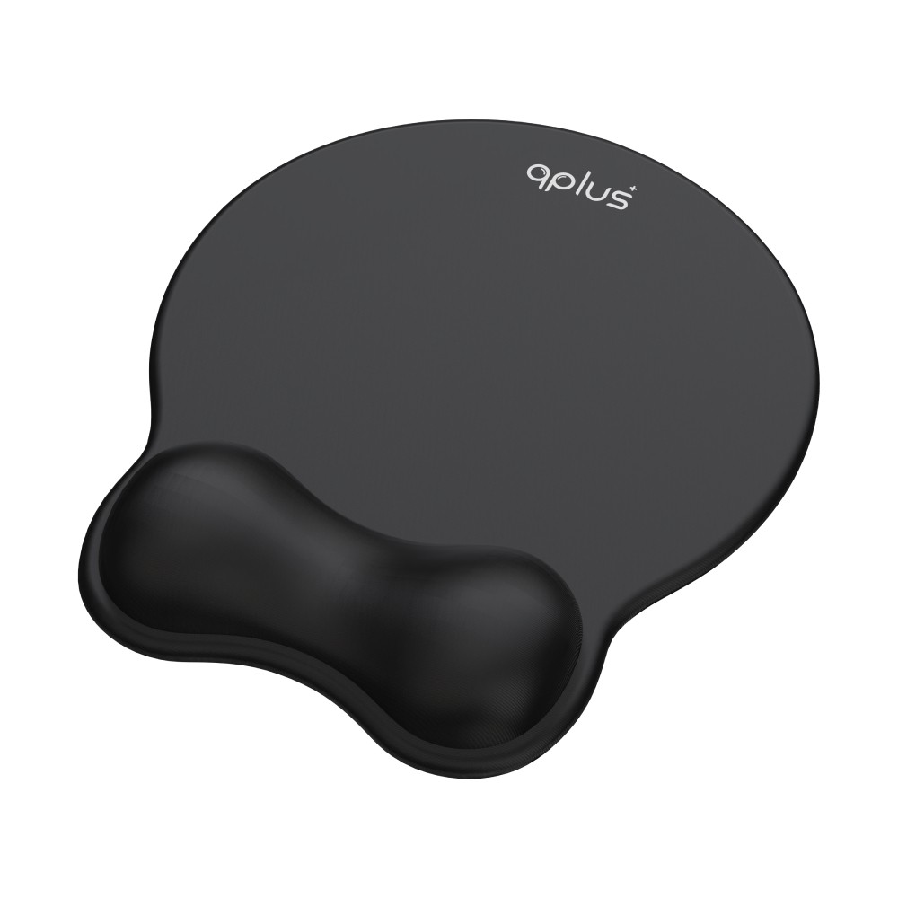 แผ่นรองเมาส์ QPLUS Wrist Guard Mouse Pad MP003 Black