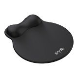 แผ่นรองเมาส์ QPLUS Wrist Guard Mouse Pad MP003 Black