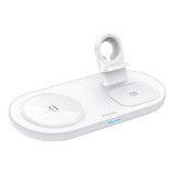 ที่ชาร์จไร้สาย Mcdodo 3 in 1 Wireless Charger Use for USB-A Apple Watch Charger