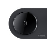 ที่ชาร์จไร้สาย Mcdodo 3 in 1 Wireless Charger Use for USB-A Apple Watch Charger Black