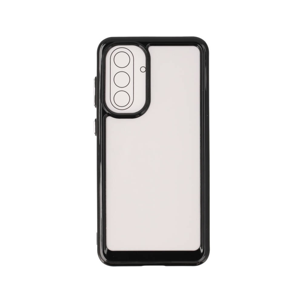 เคส QPLUS Samsung Galaxy A37 5G Black/Transparent