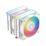 พัดลมซีพียู DEEPCOOL AG620 ARGB V2 CPU Air Cooler White