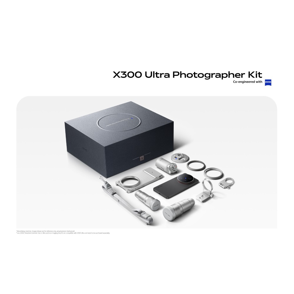 สมาร์ทโฟน vivo X300 Ultra Photographer Kit (16+1TB) Volcano Black (5G)