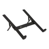 แท่นวางโน๊ตบุ๊ค TECHPRO Foldable Aluminum Laptop Stand Black