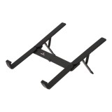 แท่นวางโน๊ตบุ๊ค TECHPRO Foldable Aluminum Laptop Stand Black