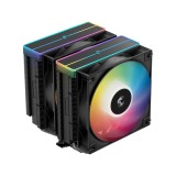 พัดลมซีพียู DEEPCOOL AG620 ARGB V2 CPU Air Cooler Black