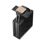 พัดลมซีพียู DEEPCOOL AG400 ARGB V2 CPU Air Cooler Black