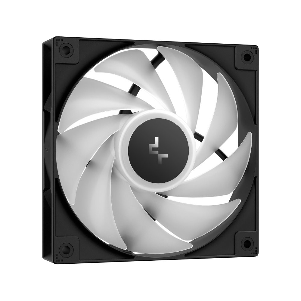 พัดลมซีพียู DEEPCOOL AG400 ARGB V2 CPU Air Cooler Black