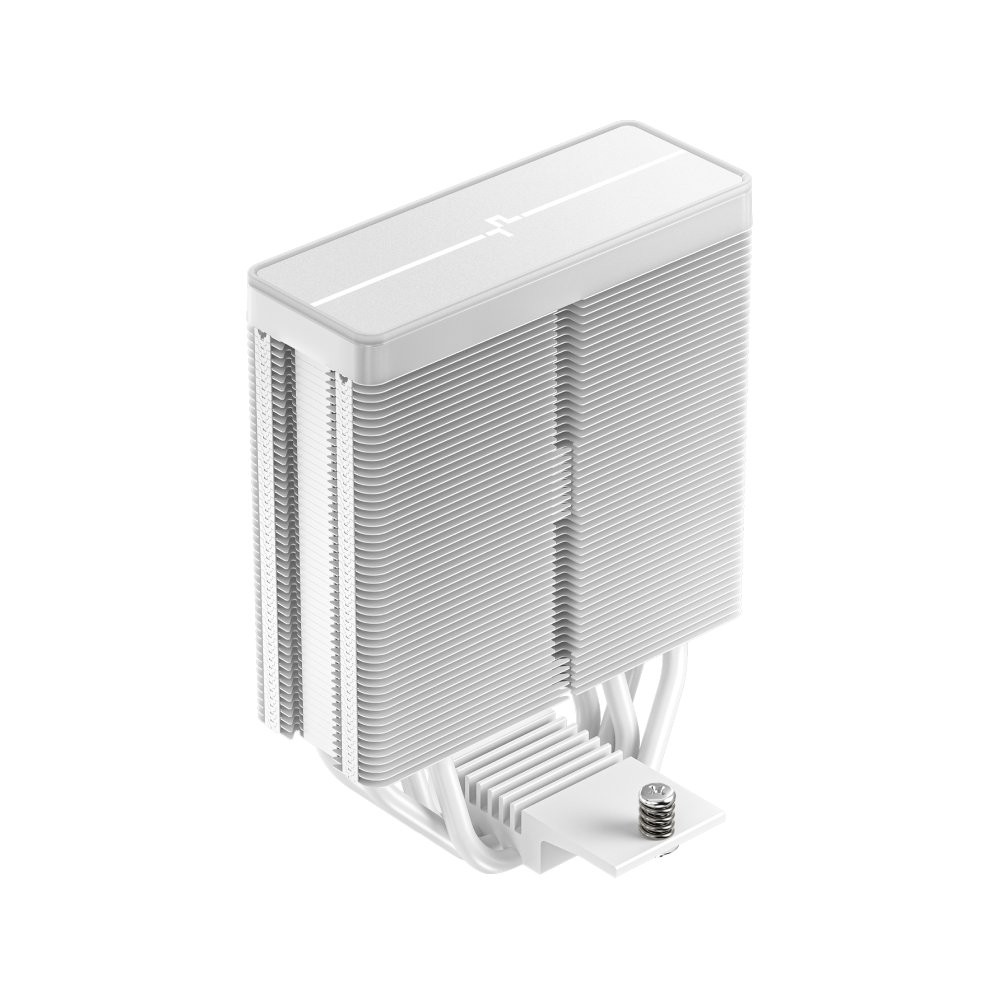 พัดลมซีพียู DEEPCOOL AG400 ARGB V2 CPU Air Cooler White