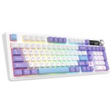 คีย์บอร์ดเกมมิ่ง Ajazz AK980 V2 LCD Mountain mist Maila Switch
