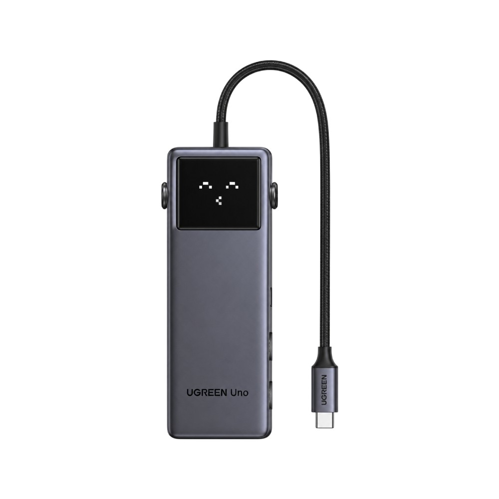 UGREEN 7-in-1 USB-C Hub to HDMI (4K@60Hz) + PD100W (75179) Gray