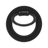 แหวนติดโทรศัพท์ FOX Classic Magnetic Ring Stand Black