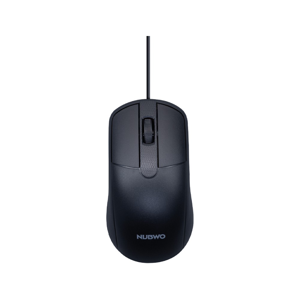 เมาส์และคีย์บอร์ด NUBWO Wired Combo Set NKM641 (TH/EN) Black