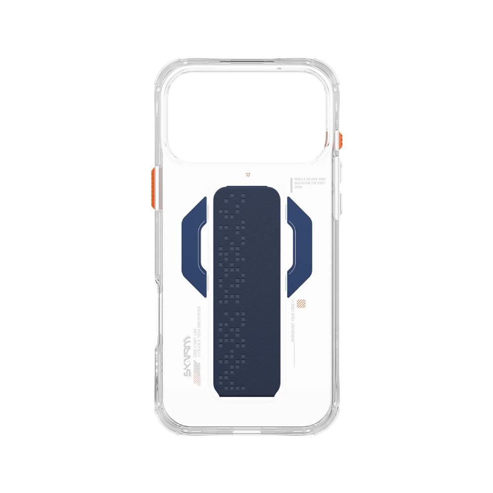 เคส Skinarma iPhone 17 Pro Max Haxa Magsafe with Gripstand Blue