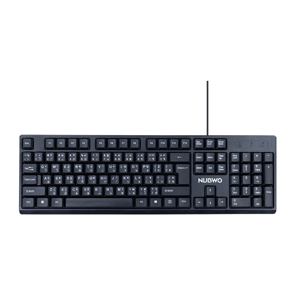 คีย์บอร์ด NUBWO NK54 Black