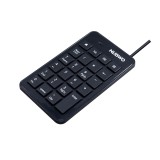 คีย์บอร์ดตัวเลข NUBWO Wired Keyboard Numeric NK22 Black