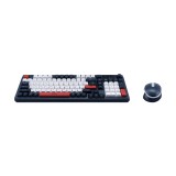 เมาส์และคีย์บอร์ด NUBWO Wireless & Bluetooth Combo Set NKM647 (TH/EN) Dark Blue