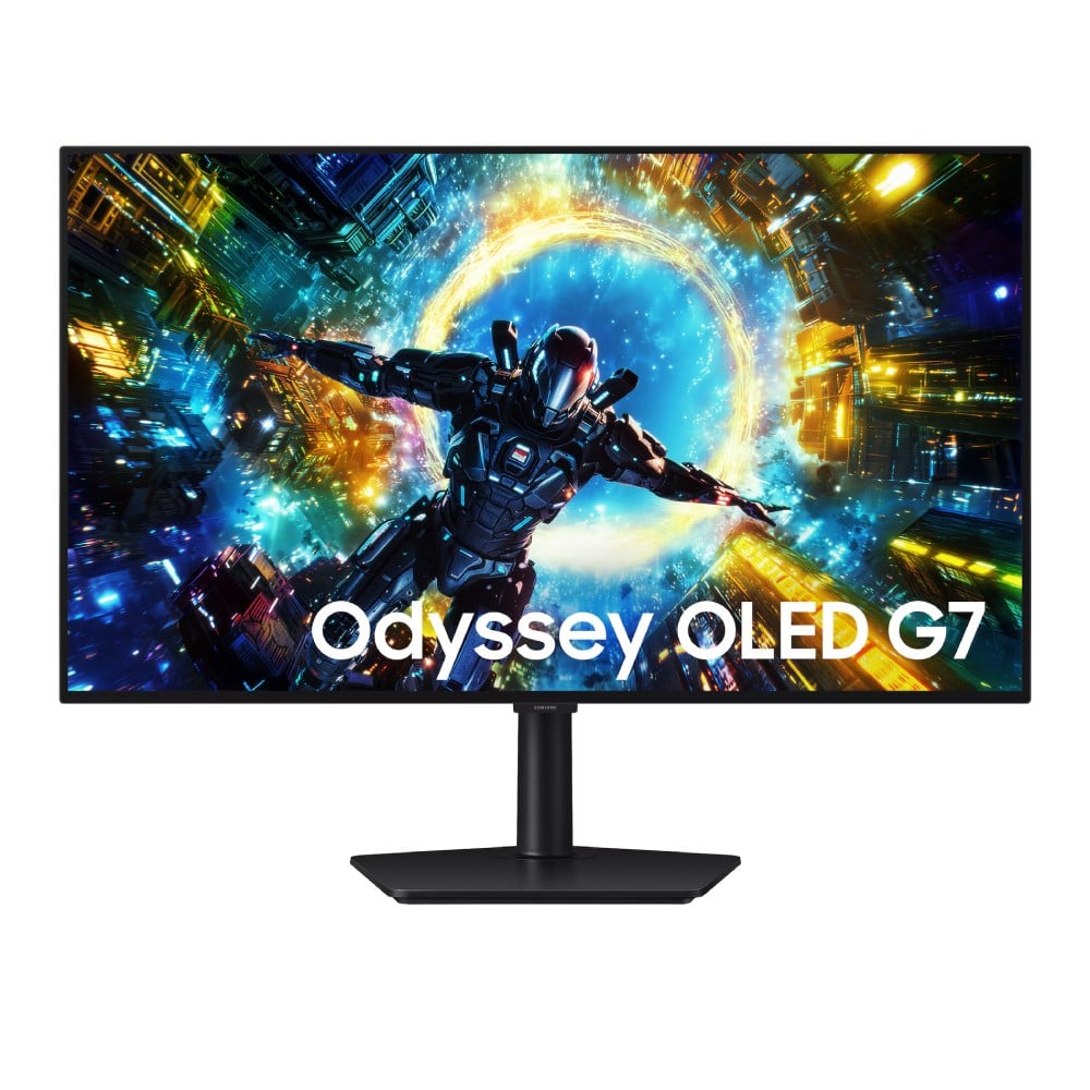 จอมอนิเตอร์ SAMSUNG Odyssey G7 LS32HG732SEXXT Gaming Monitor (OLED 4K 165Hz/FHD 330 Hz)