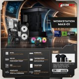 WORKSTATON Comsetmall PC Set MAX-01