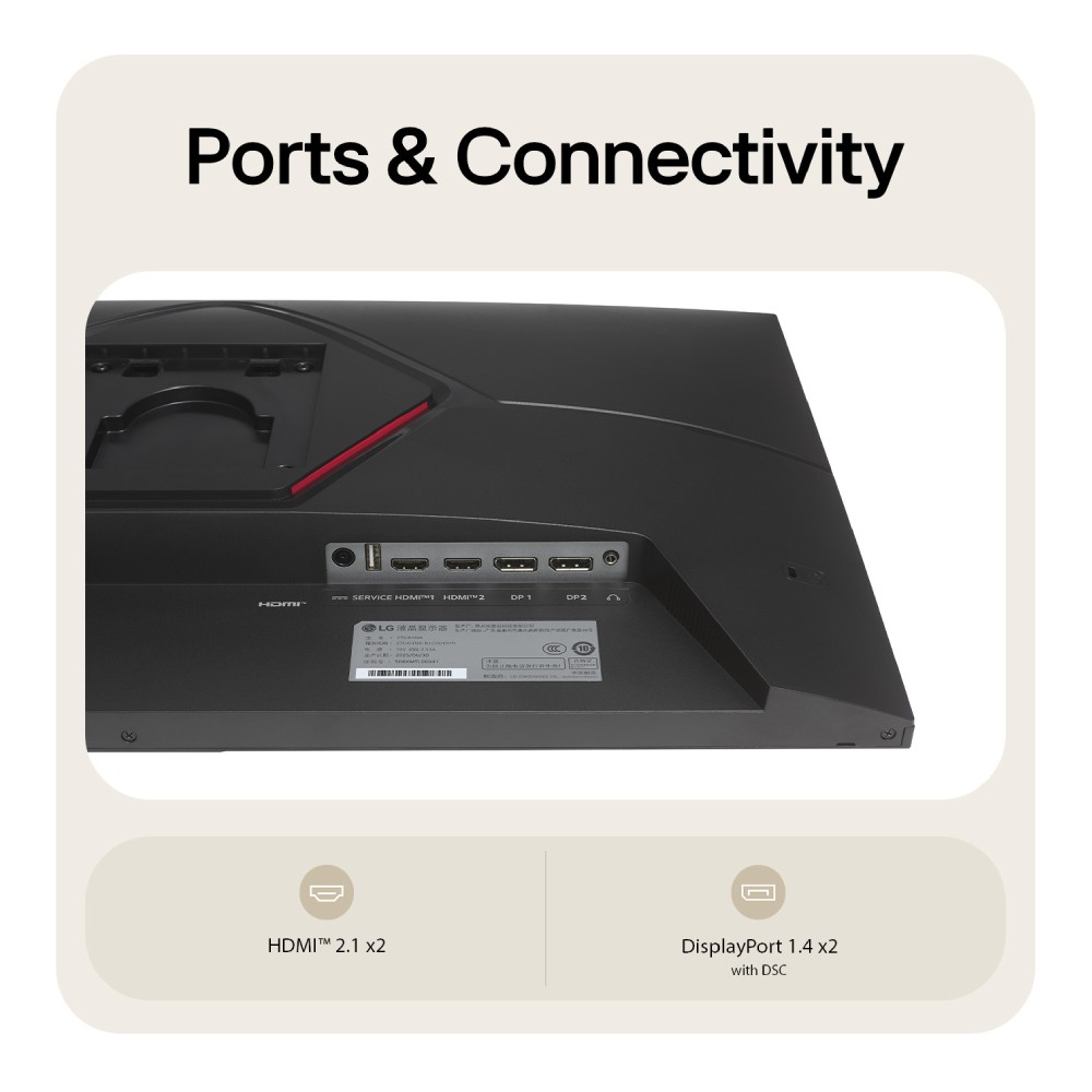 จอมอนิเตอร์ LG UltraGear 27G64NA-B Gaming Monitor (IPS 2K 300Hz)