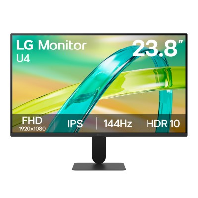 LG 24U411B-B จอมอนิเตอร์ 24 นิ้ว IPS FHD 144Hz