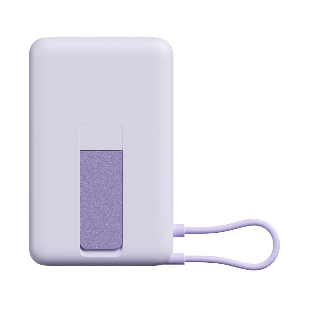 พาวเวอร์แบงค์ Xiaomi Magnetic 10000 mAh with Built-in Stand Purple