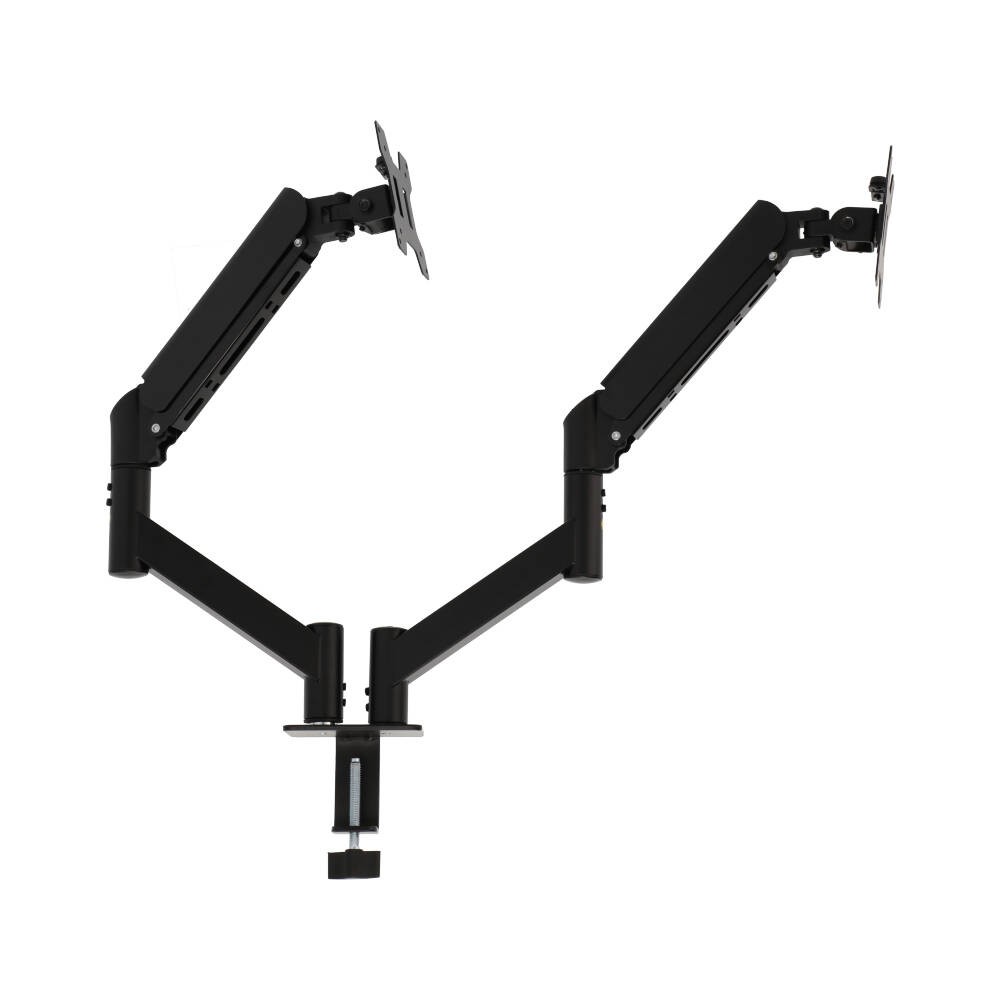 แขนจับจอมอนิเตอร์ TECHPRO Ergonomic Dual Monitor Arm Black (MA28-24)