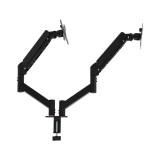 แขนจับจอมอนิเตอร์ TECHPRO Ergonomic Dual Monitor Arm Black (MA28-24)