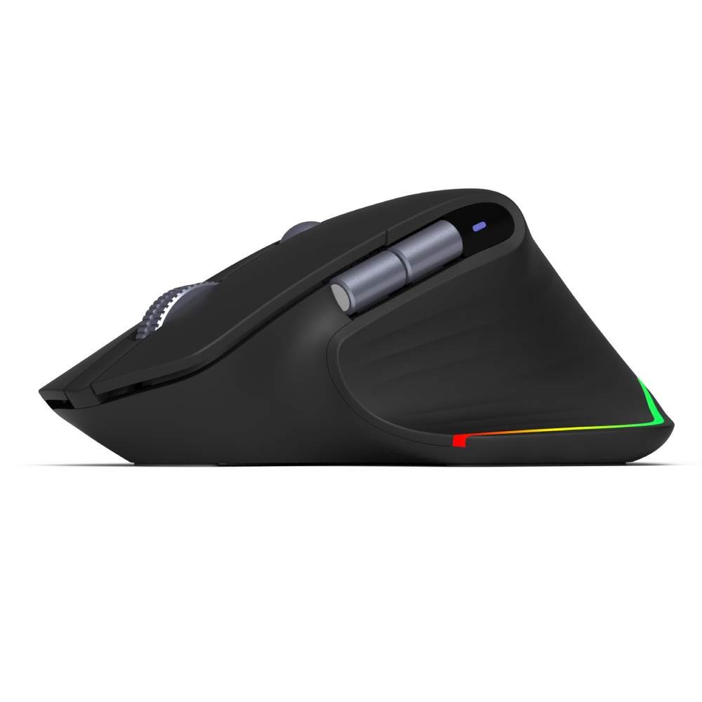 เมาส์ไร้สาย Gconic PRIME Wireless Ergonomic Black