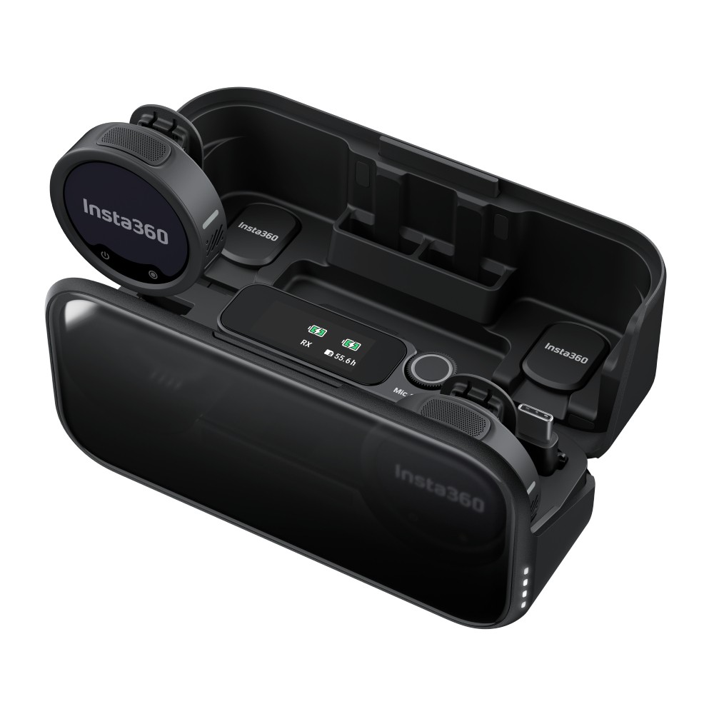 ไมโครโฟนไร้สาย Insta360 Mic Pro (2TX + 1RX)
