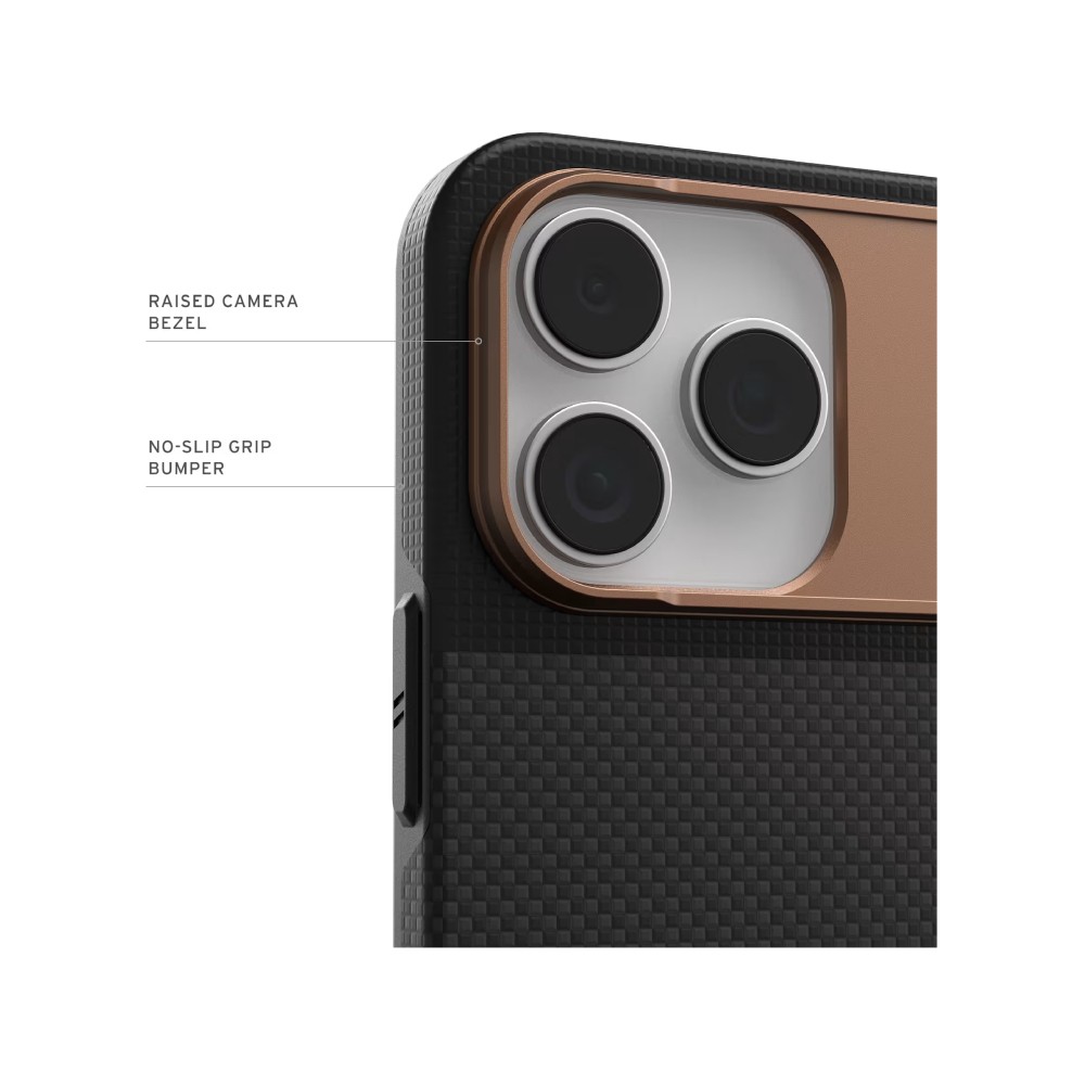เคส UAG iPhone 17 Pro Max Magsafe Kevlar Graphite/Bronze