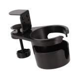 ที่วางแก้ว UP7 Rotating Cup Holder Black