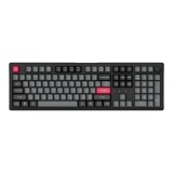 คีย์บอร์ดเกมมิ่ง Keychron C100 TMR 8K Wired Hot-swappable RGB Backlight Magnetic Switch - Carbon Black