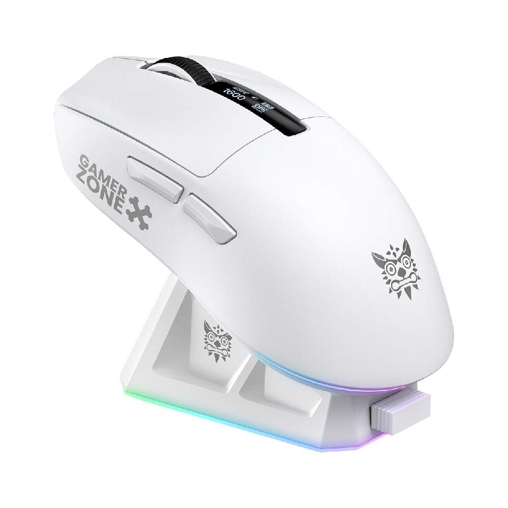 เมาส์เกมมิ่ง Onikuma DM07 Tri-Mode White