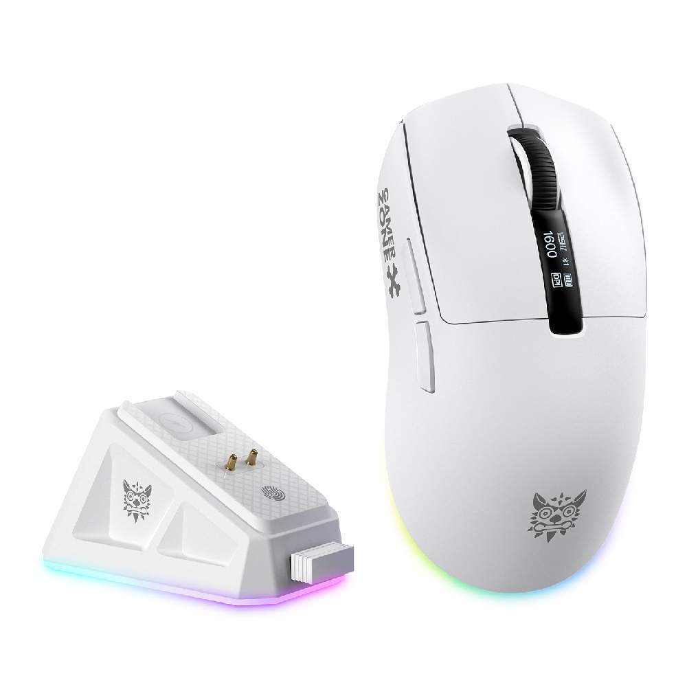 เมาส์เกมมิ่ง Onikuma DM07 Tri-Mode White