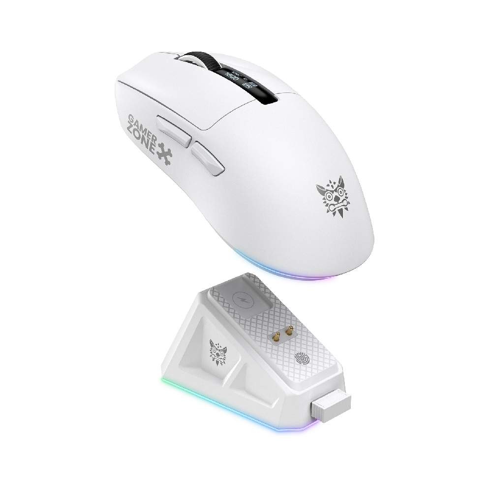 เมาส์เกมมิ่ง Onikuma DM07 Tri-Mode White