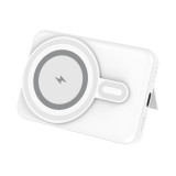 QPLUS x KAKAO Friends พาวเวอร์แบงค์ Mini Magnetic Wireless 10000 mAh 15W W1024 (CCC) Meow Meow White