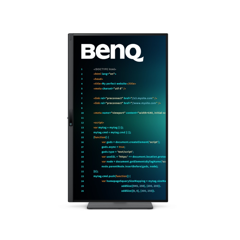 จอมอนิเตอร์ BENQ RD270Q (IPS 2K 144Hz USB-C 90W Programming)
