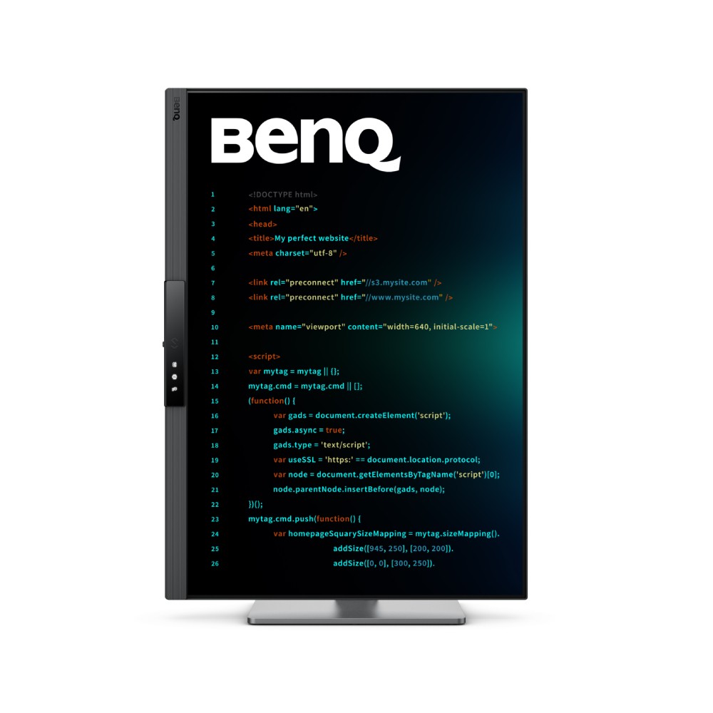 จอมอนิเตอร์ BENQ RD280UG (IPS 4K+ 120Hz USB-C 90W Programming)